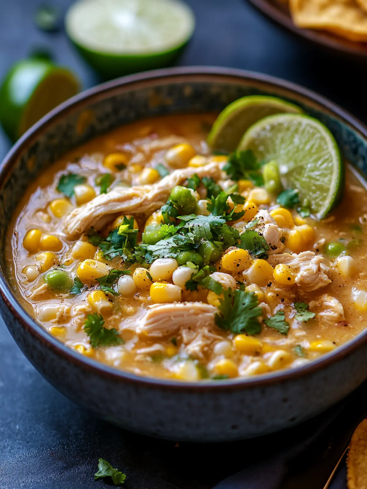 Irresistible Mexican Street Corn White Chicken Chili Recipe 2 Mexican Street Corn White Chicken Chili