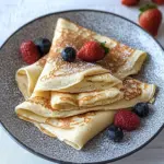 Gluten Free Crepes Made Easy: Sweet or Savory Perfection 3 Gluten Free Crepes