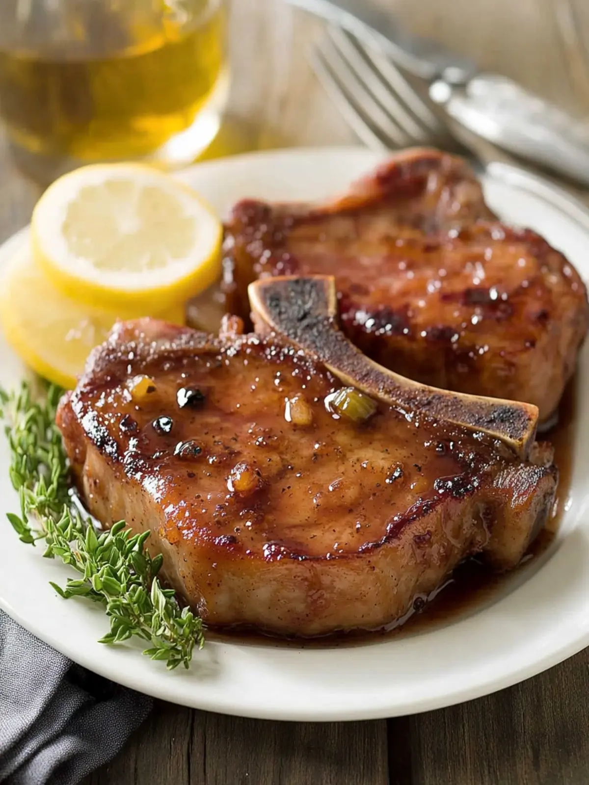 Weight Watchers Brown Sugar Pork Chops