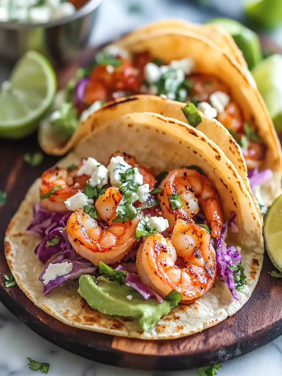 Mouthwatering Shrimp Tacos with Creamy Lime Magic 5 Mouthwatering Shrimp Tacos