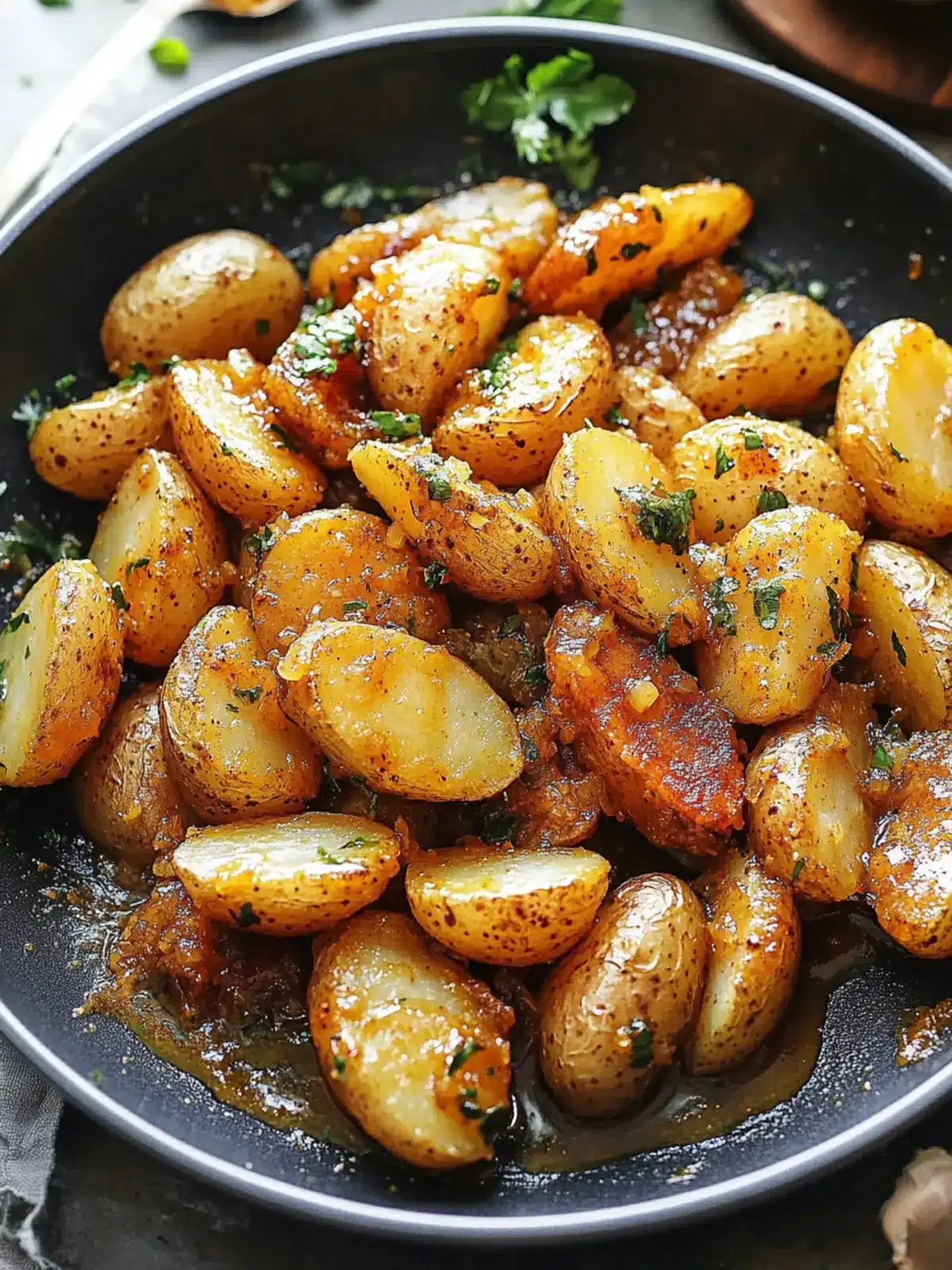 Honey Mustard Potatoes