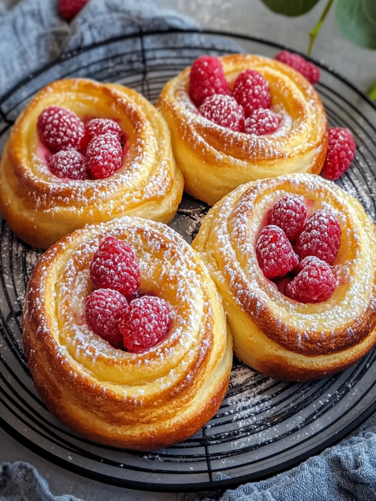 Delicious Sugar Raspberry Danish Buns You Can’t Resist 2 Sugar Raspberry Danish Bun