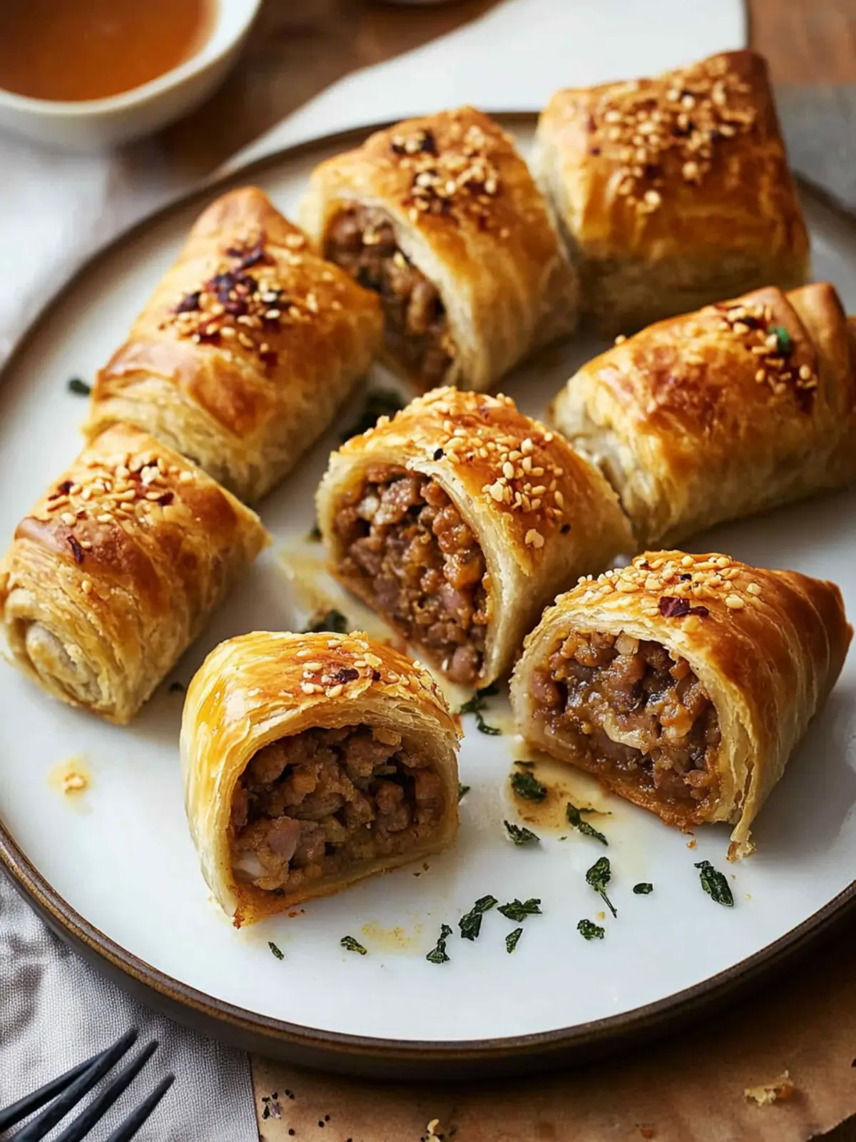 Nutty Easy Sausage Rolls – A Wholesome Twist on Comfort Food 3 Easy Sausage Rolls