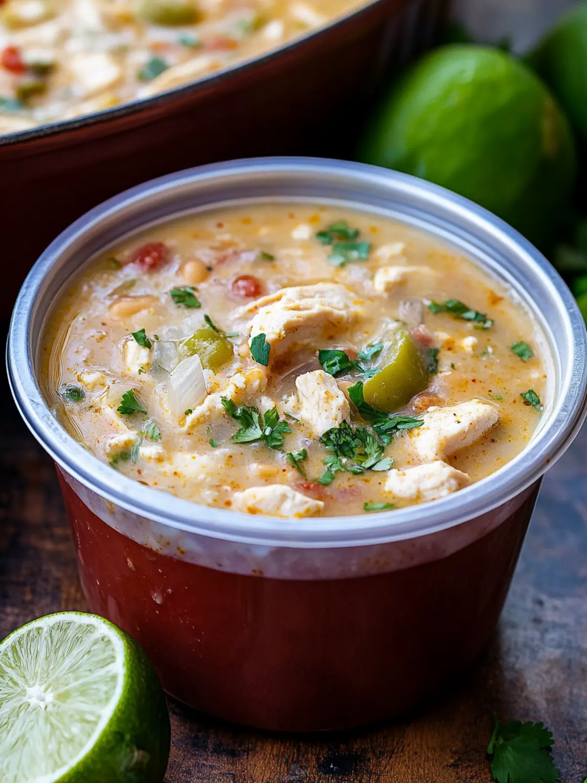 Cajun White Chicken Chili