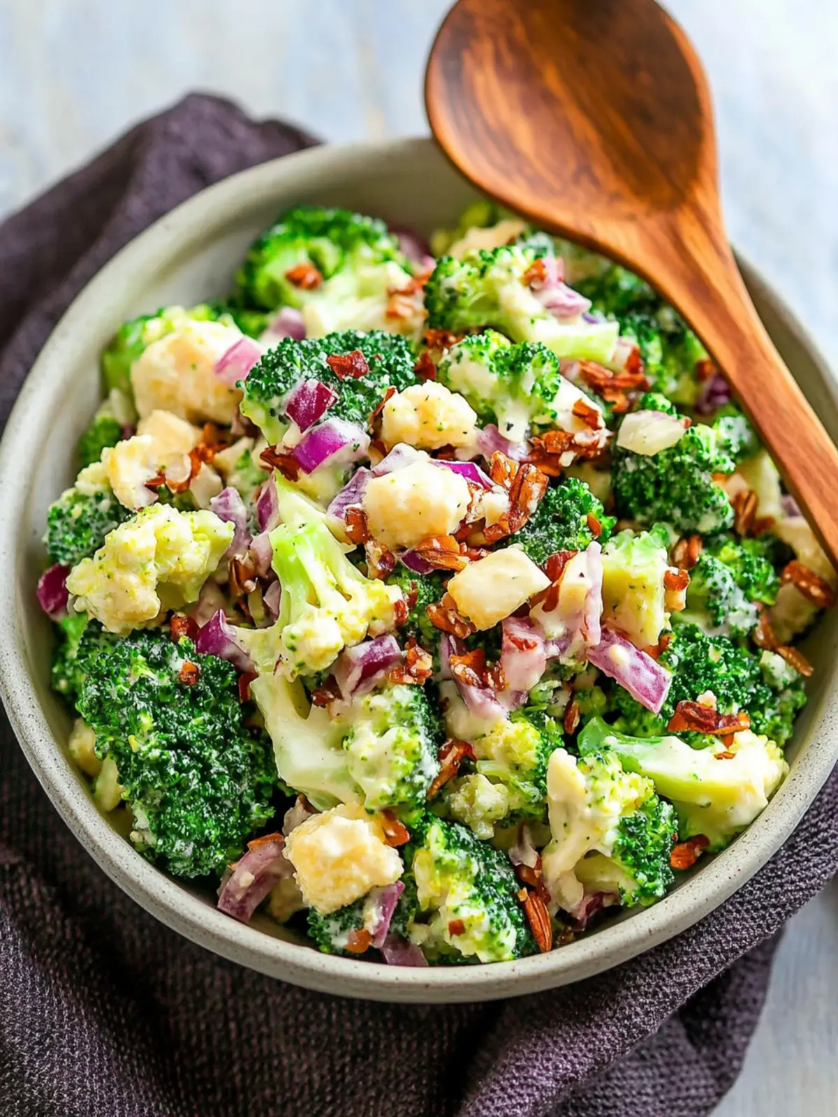 Low Carb Amish Broccoli Salad You’ll Crave Again and Again 2 Low Carb Amish Broccoli Salad