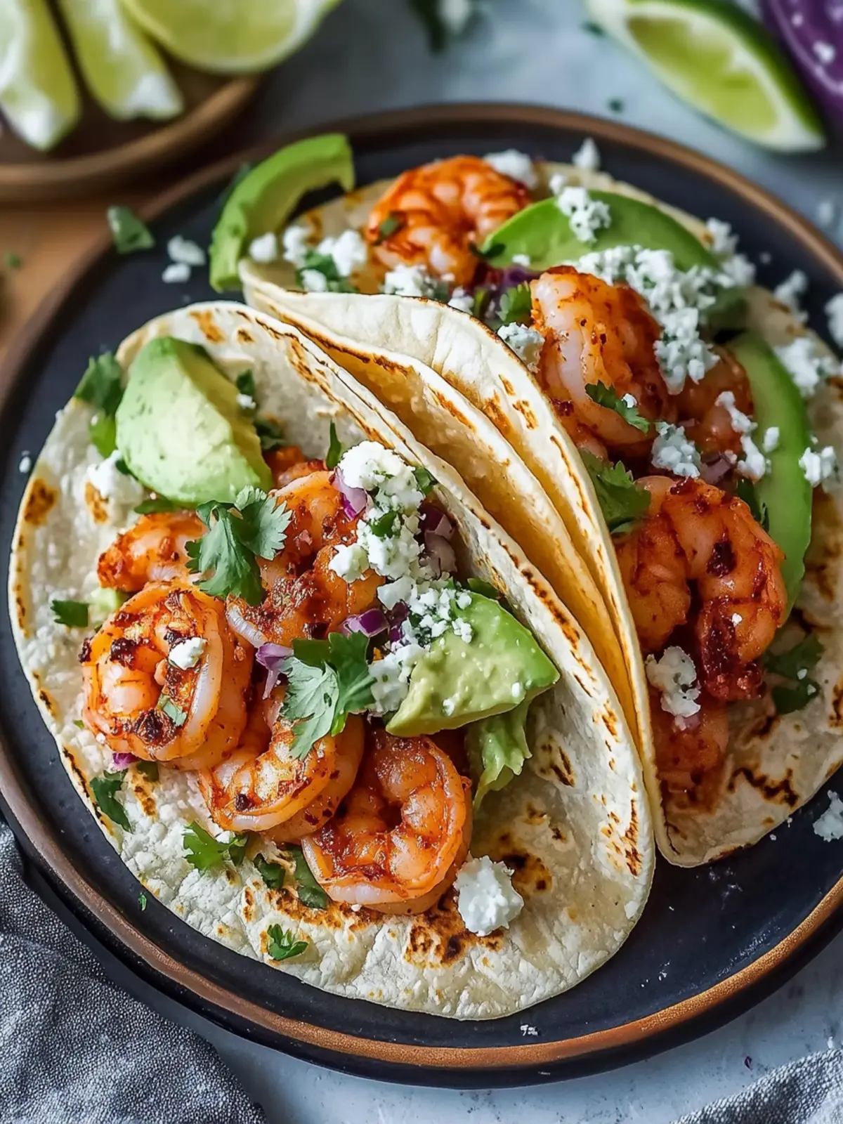 Mouthwatering Shrimp Tacos with Creamy Lime Magic 4 Mouthwatering Shrimp Tacos