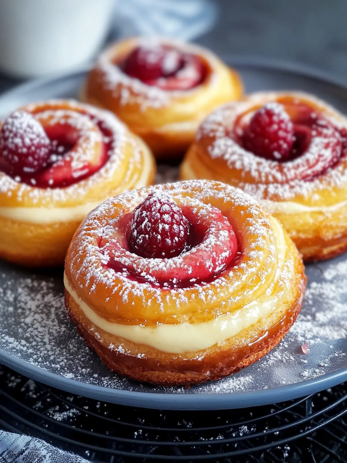 Delicious Sugar Raspberry Danish Buns You Can’t Resist 5 Sugar Raspberry Danish Bun