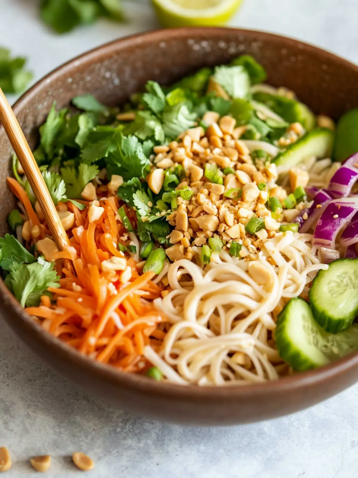 Thai Peanut Noodle Salad