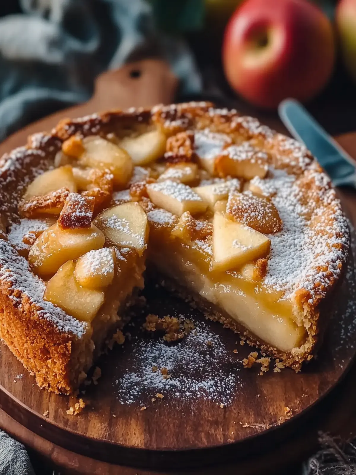Apple Gooey Butter Cake