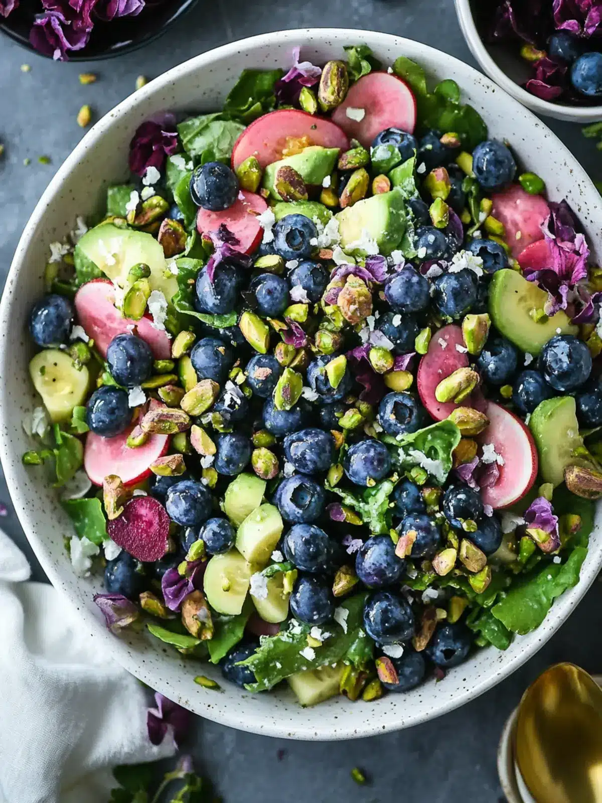 Delight in Blueberry Pistachio Spring Salad Bliss Today 4 Blueberry Pistachio Spring Salad