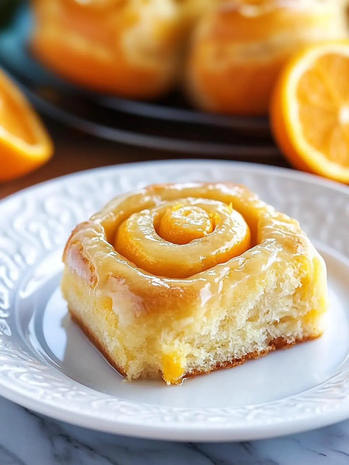 Crock Pot Orange Sweet Rolls