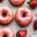 Strawberry Glazed Donuts