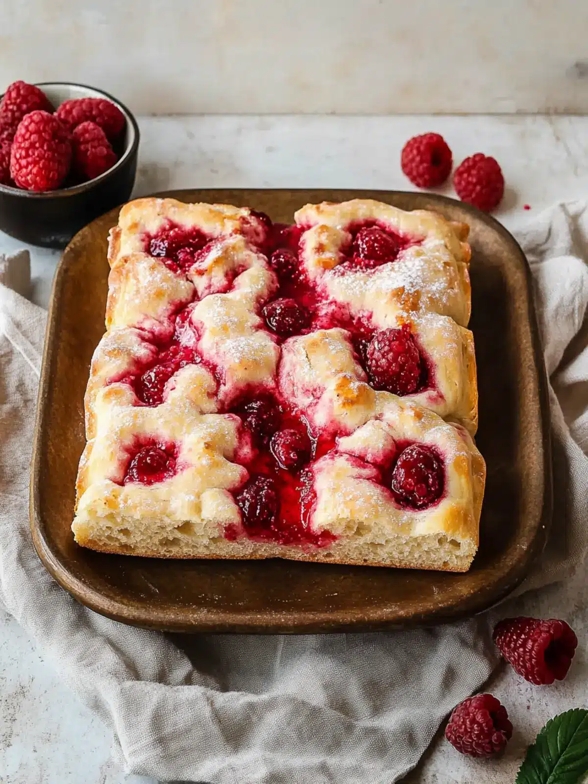 Raspberry Jam Focaccia – Your New Favorite Breakfast Treat 5 Raspberry Jam Focaccia