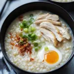 Comforting Instant Pot Congee - Chicken and Rice Delight 7 Instant Pot Congee - Chicken and Rice