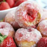 Strawberry Donut Hole Recipe