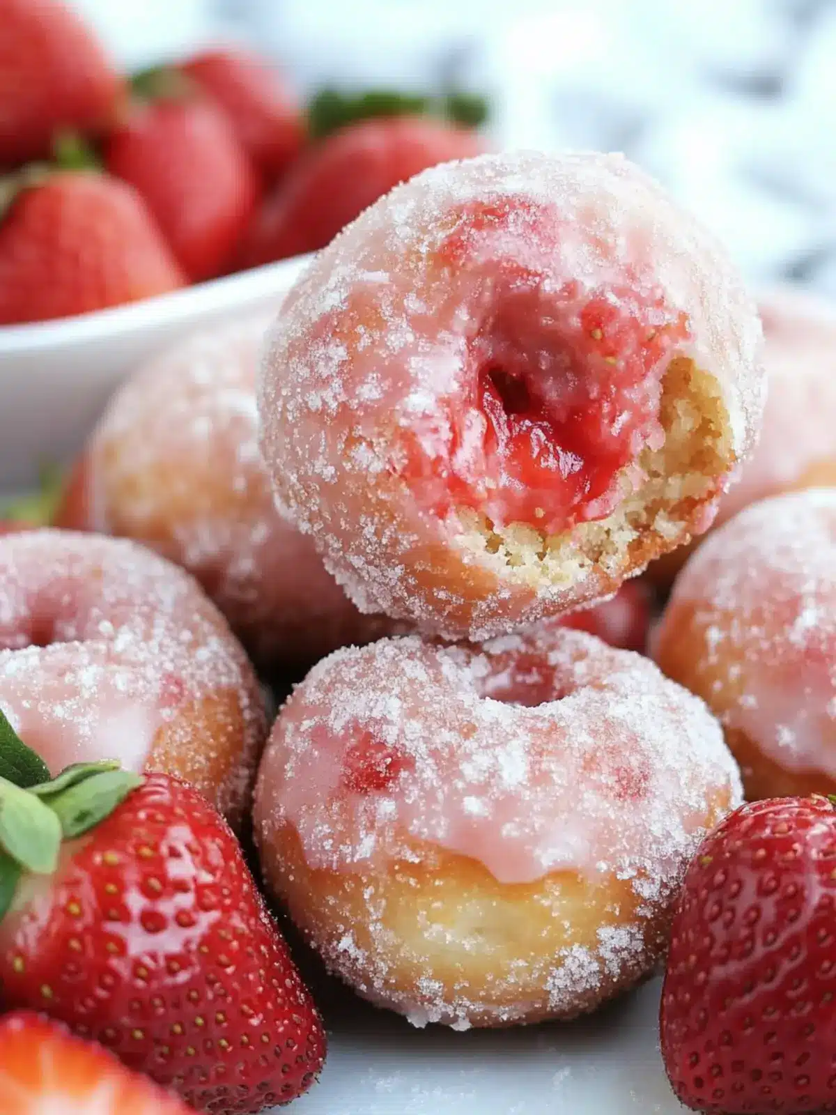 Delicious Strawberry Donut Hole Recipe You’ll Love to Bake 5 Strawberry Donut Hole Recipe