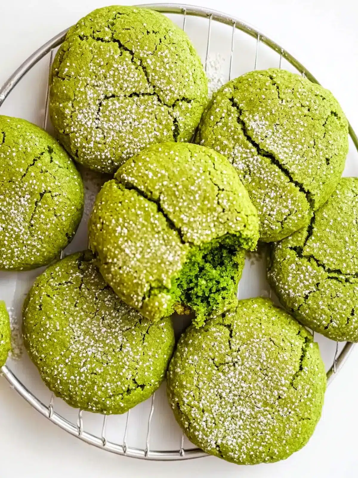 Matcha Green Tea Cookies