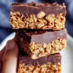 Chocolate Peanut Butter Cornflake Squares