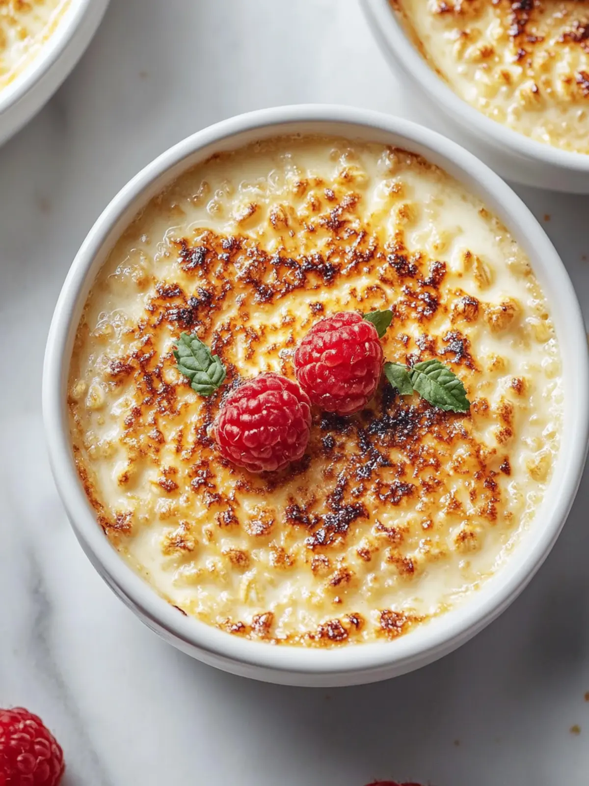 Creamy Baked Oatmeal Custard
