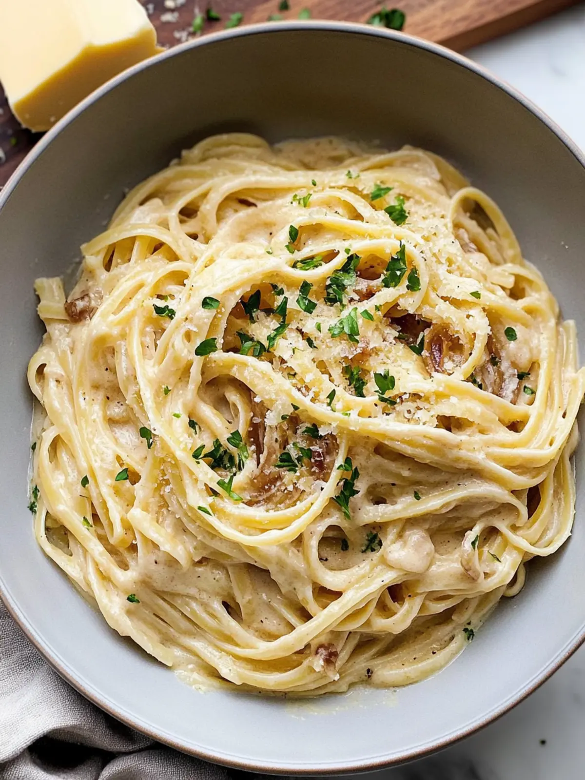Creamy French Onion and Browned Butter Pasta Bliss 3 French Onion and Browned Butter Pasta