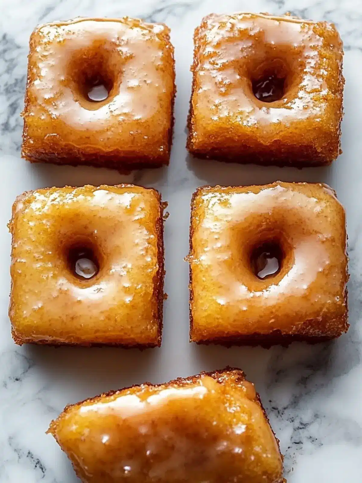 Old-Fashioned Buttermilk Donut Bars with Brown Butter Maple Vanilla Bean Glaze