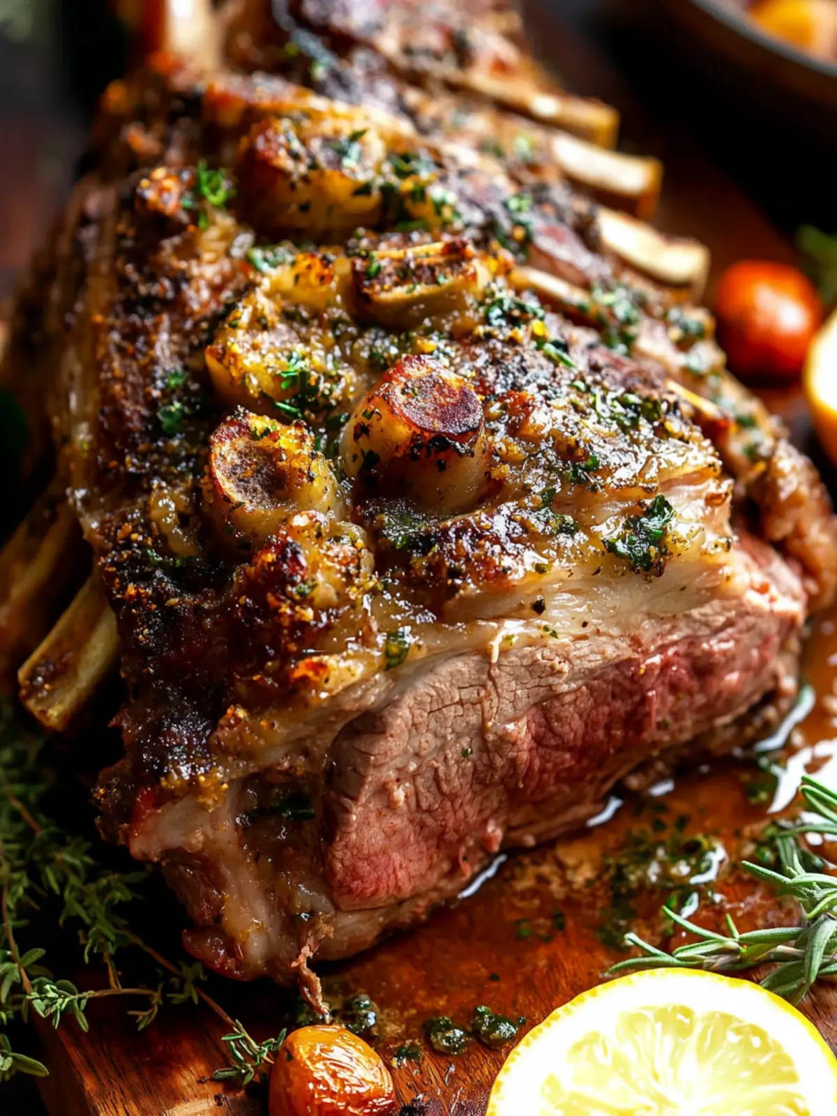 Juicy Slow Roasted Lamb Shoulder with Refreshing Mint Sauce 2 Juicy Slow Roasted Lamb Shoulder