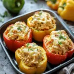 Creamy Chicken Stuffed Peppers for a Flavor-Packed Dinner 9 Creamy Chicken Stuffed Peppers