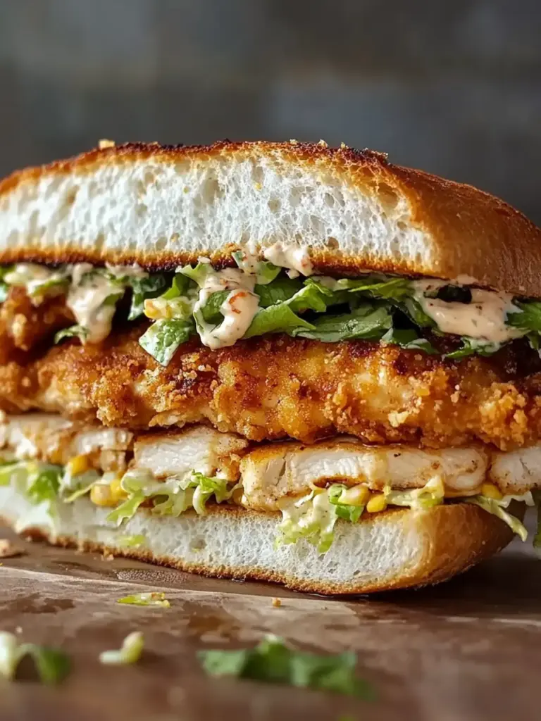 Chicken Caesar Sandwich