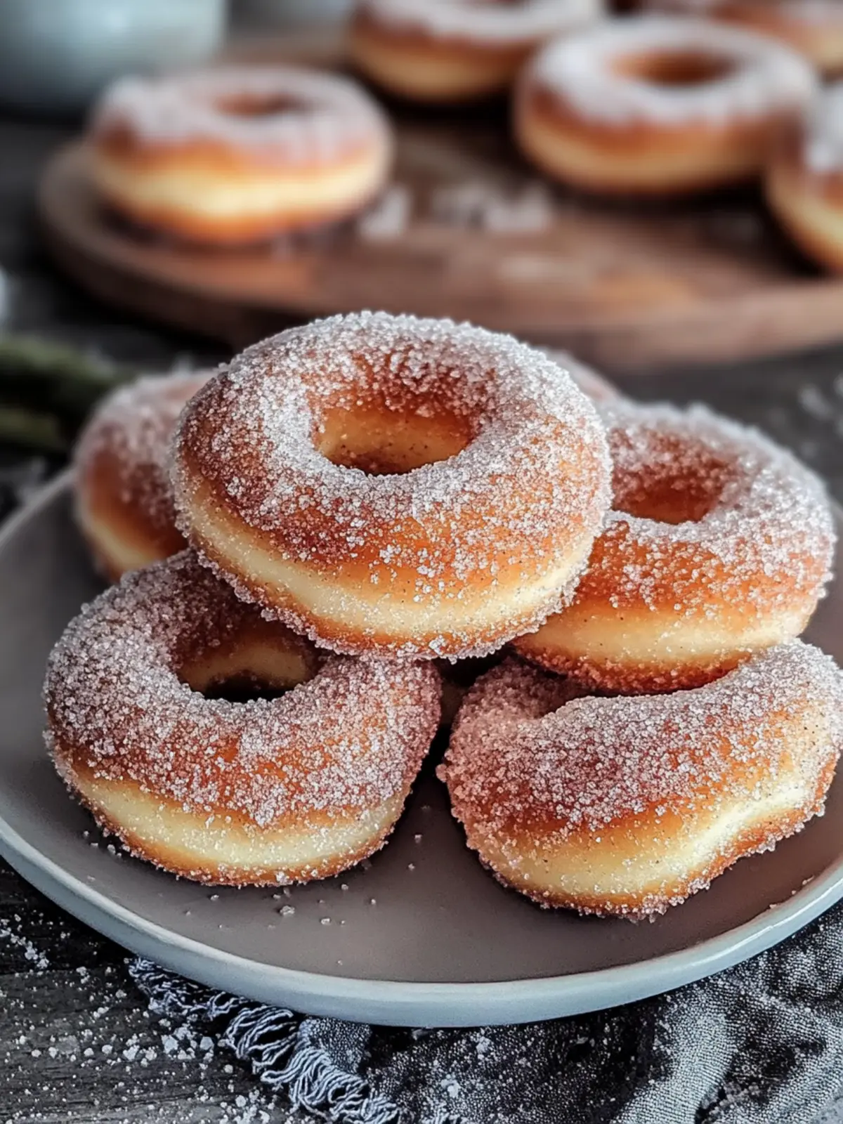Delicious Baked Cinnamon Sugar Donuts You Can’t Resist