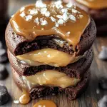 Salted Caramel Meets Chocolate in Irresistible Cookies 8 Salted Caramel Meets Chocolate