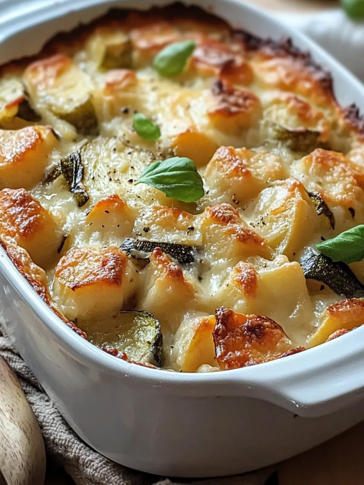 Rich Creamy Vegetable Bake