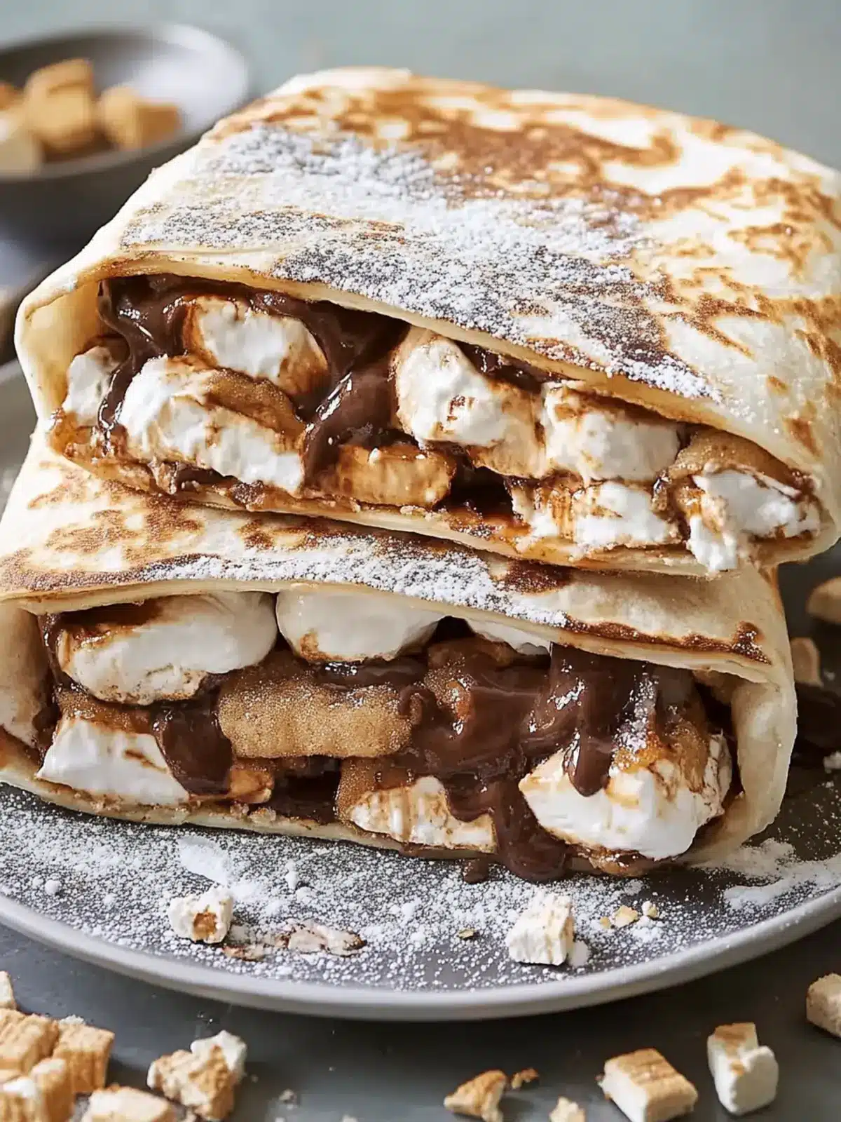 S'mores Crunchwrap: Easy Campfire Treat Anytime, Anywhere 4 S'mores Crunchwrap