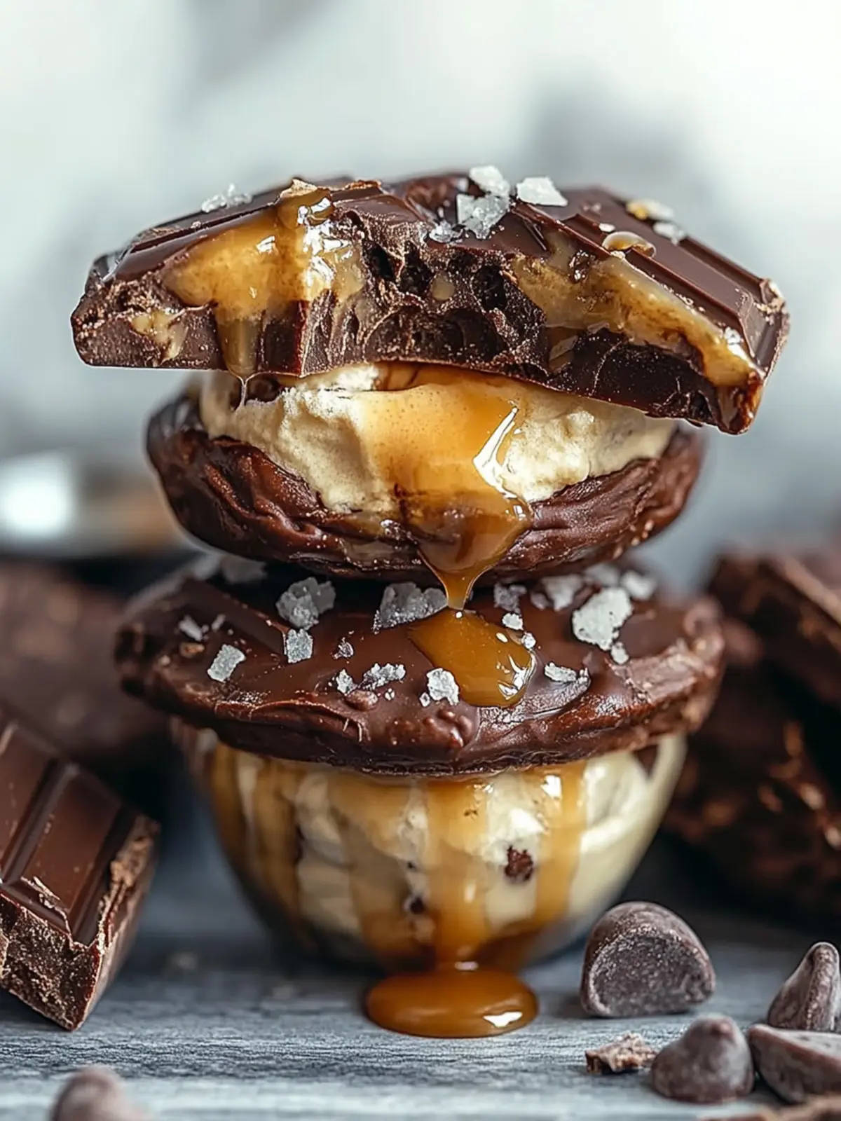 Salted Caramel Meets Chocolate in Irresistible Cookies 3 Salted Caramel Meets Chocolate