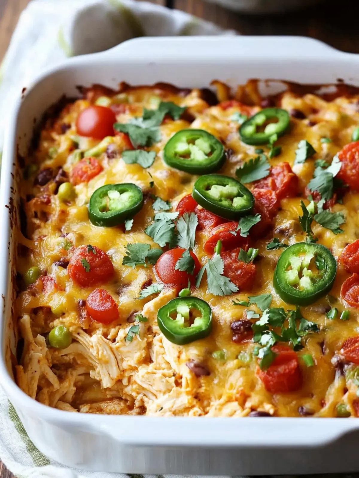 Creamy Chicken Burrito Casserole You’ll Crave Every Week 3 Chicken Burrito Casserole