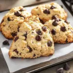 Banana Chocolate Chip Scones