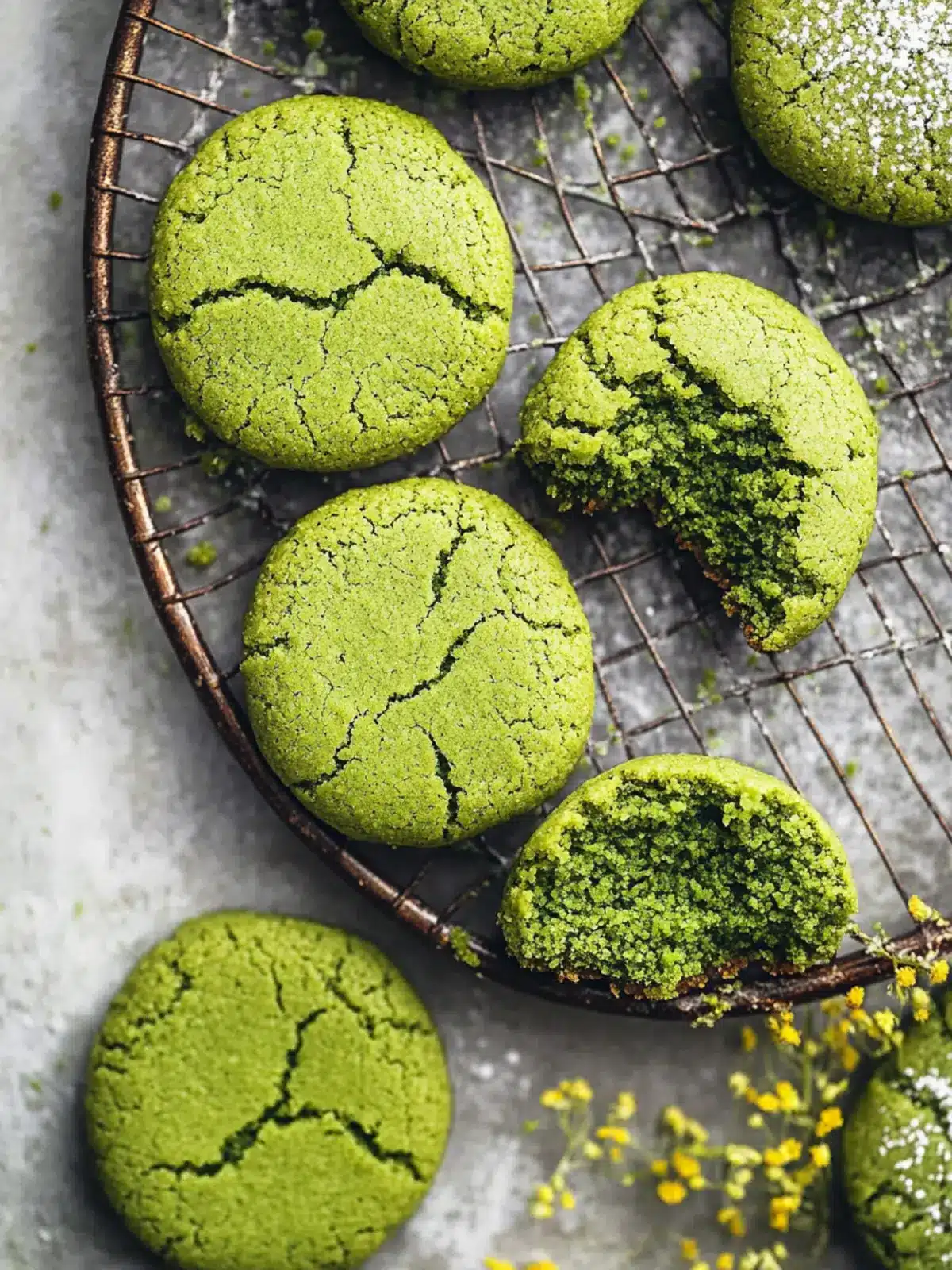 Matcha Green Tea Cookies