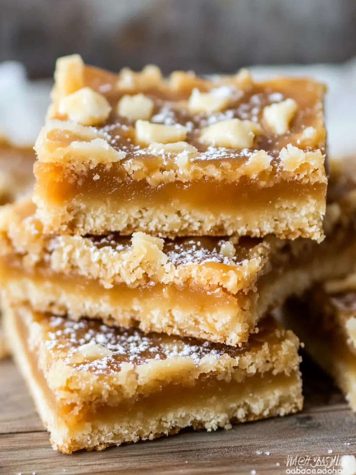 Salted Caramel Butter Bars