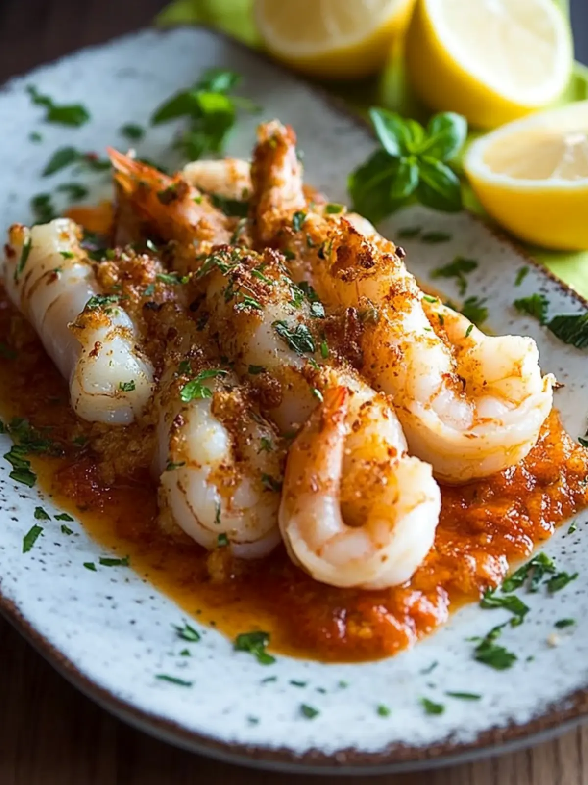 Shrimp Stuffed Squid