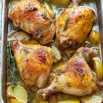 Easy, Oven-Roasted French Garlic Chicken