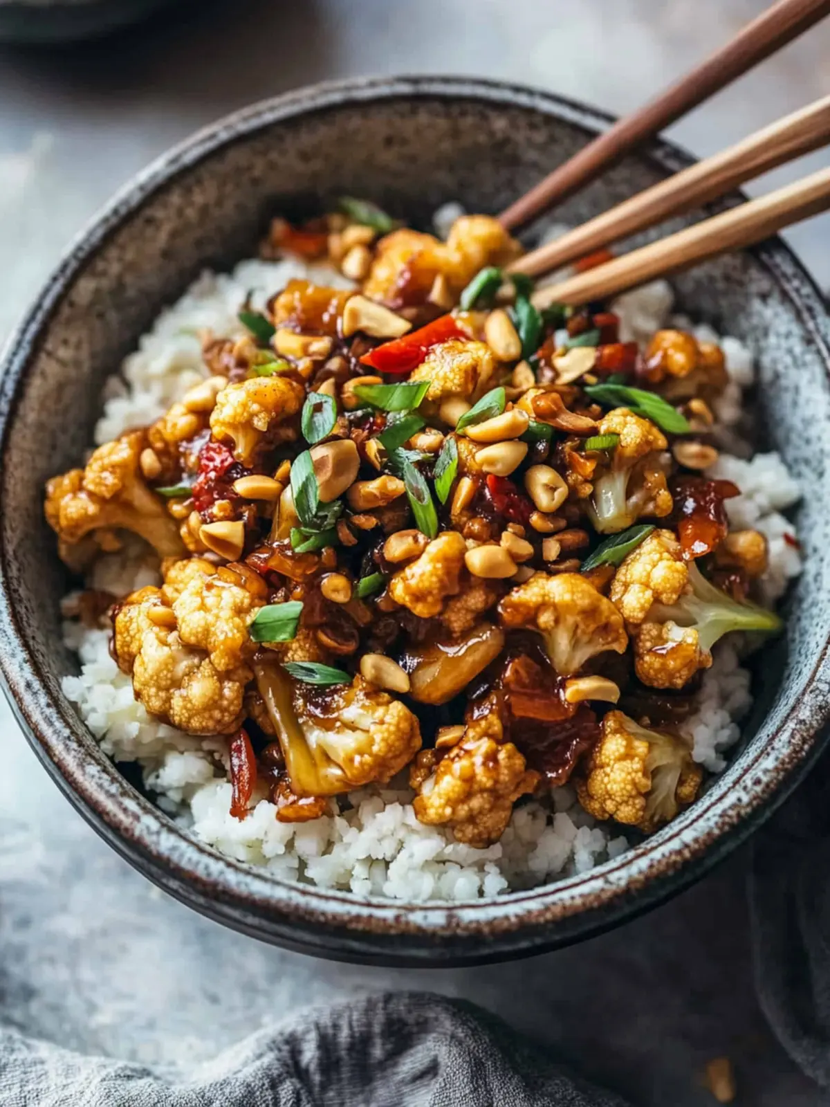 Kung Pao Cauliflower