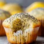 Healthy Lemon Poppyseed Muffins