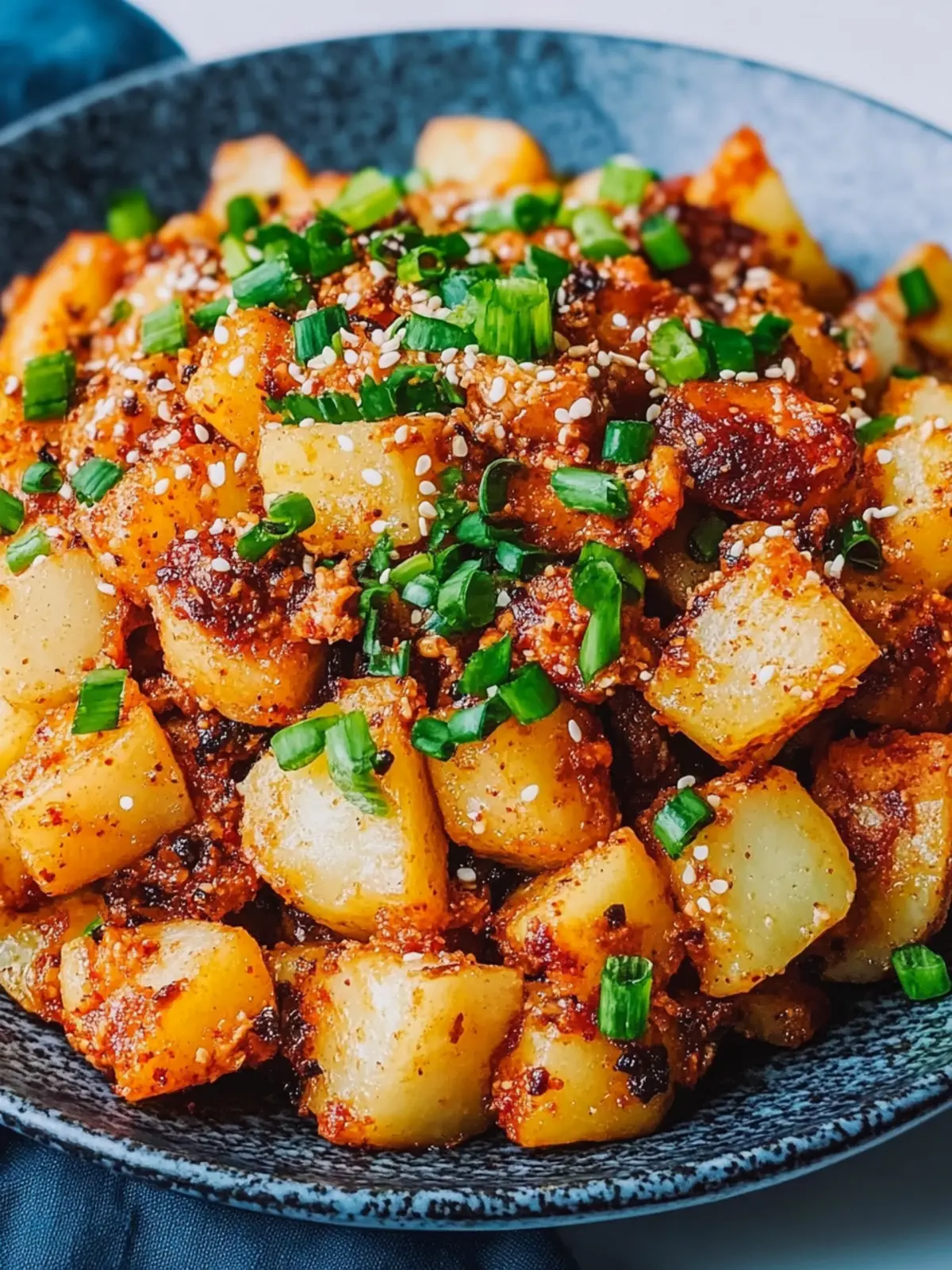 Crispy Gochujang Potato Salad: A Spicy Vegan Sidekick 3 Crispy Gochujang Potato Salad