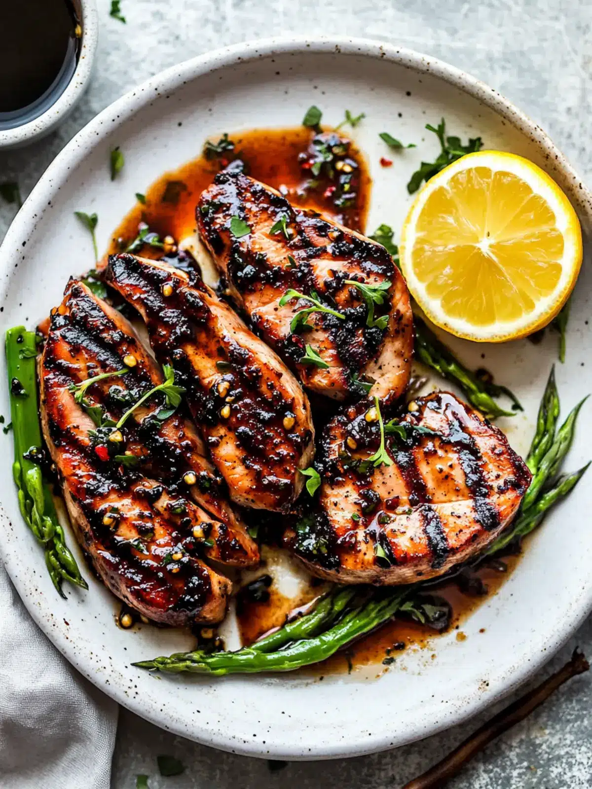 Blackened Balsamic Tuna Steaks