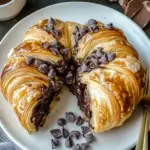 Easy Decadent Chocolate Croissant Breakfast