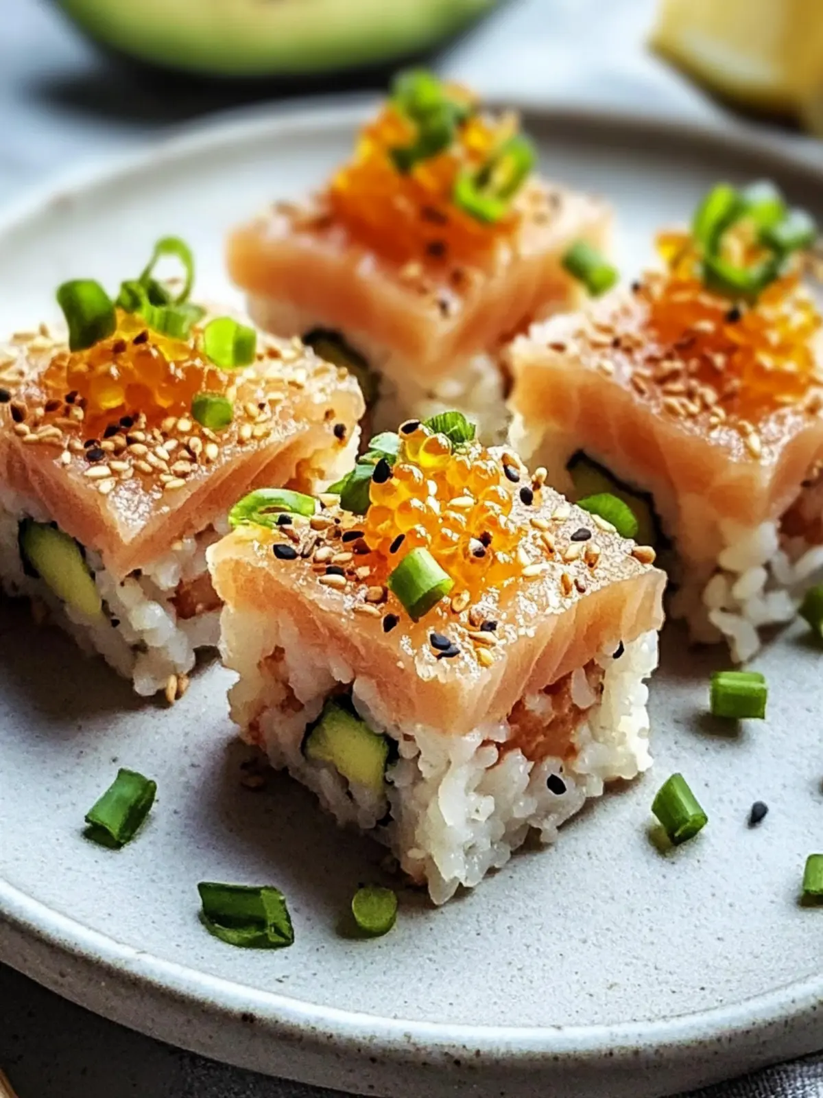 Spicy Tuna Rice Squares: Crunchy Sushi Treats You’ll Love 3 Spicy Tuna Rice Squares