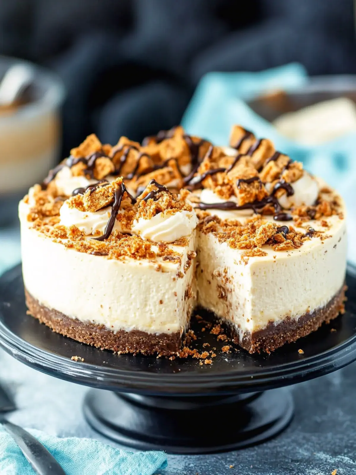 Butterfinger Cheesecake