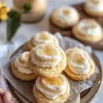 Honey Buttercream Cornbread Cookies