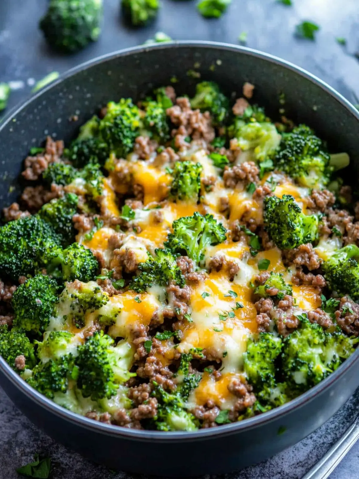 Cheesy Ground Beef and Broccoli Ready in Just 30 Minutes! 3 Cheesy Ground Beef and Broccoli