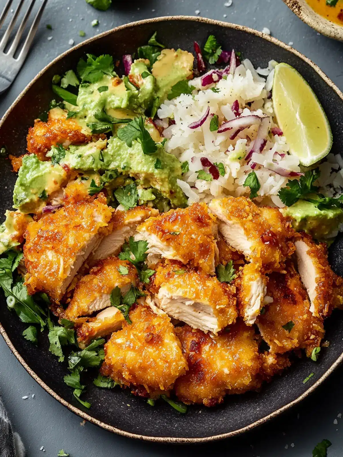 Crunchy Coconut Chicken