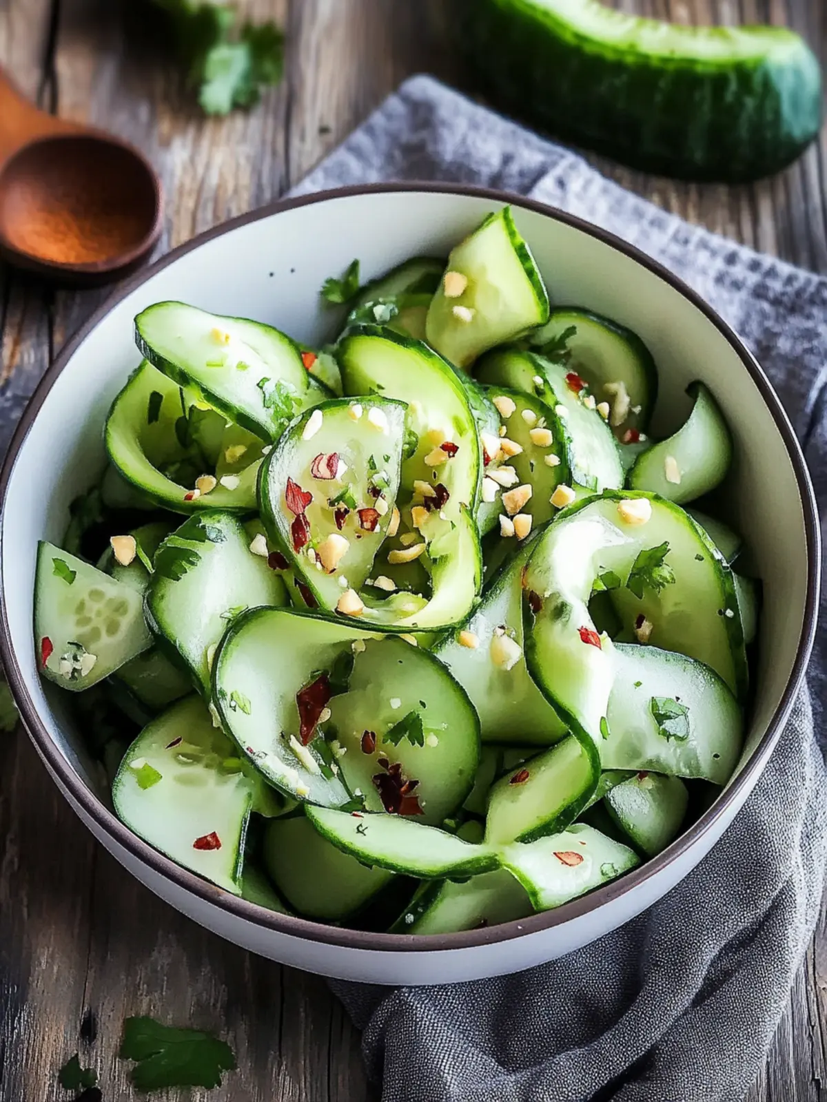 5 Minute Thai Cucumber Salad That Will Wow Your Taste Buds 2 5 Minute Thai Cucumber Salad